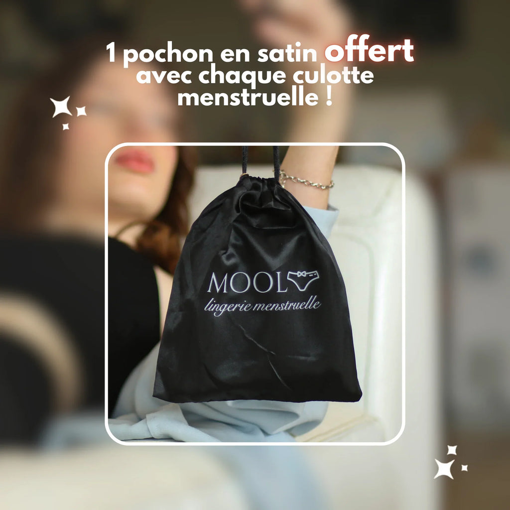 Nil - Shorty Menstruel Flux Moyen - XS au 3XL