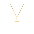 Pendentif " Croix Croyance" Or Jaune 375/1000