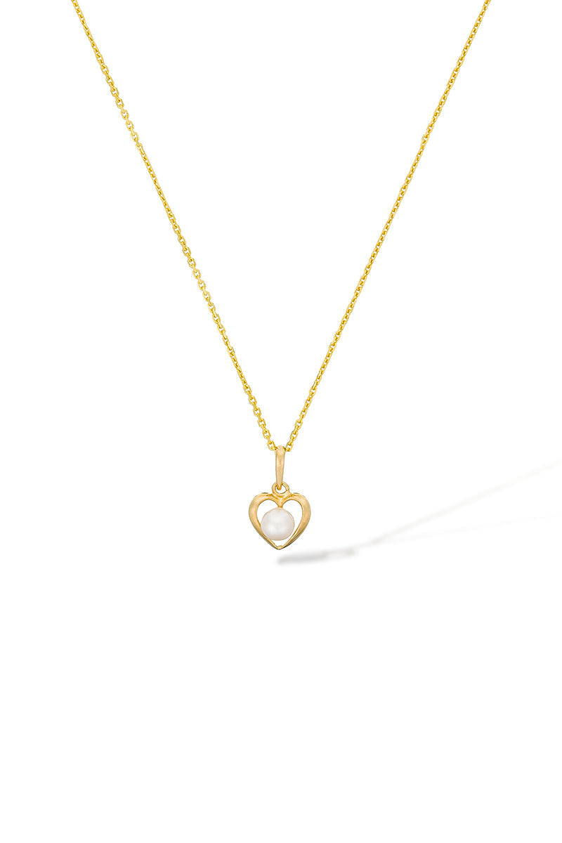 Pendentif "Lova Pearl" Or Jaune 375/1000 Perle Blanche