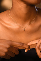 Pendentif "Lova Pearl" Or Jaune 375/1000 Perle Blanche