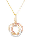 Pendentif "Croisade" Or Tricolore 375/1000 - Or Tricolore 375/1000