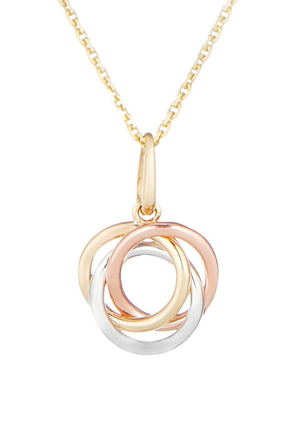 Pendentif "Croisade" Or Tricolore 375/1000 - Or Tricolore 375/1000
