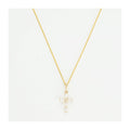 Pendentif "Croix Lumière " Or Jaune  375/1000 Et Zirconium