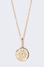 Pendentif Astro Lisse "Gémeaux" - Or Jaune 375/1000