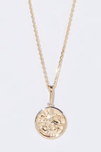 Pendentif Astro Lisse "Lion" - Or Jaune 375/1000