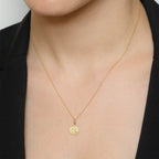 Pendentif Astro Lisse "Balance" - Or Jaune 375/1000
