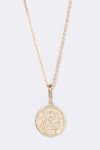 Pendentif Astro Lisse "Balance" - Or Jaune 375/1000