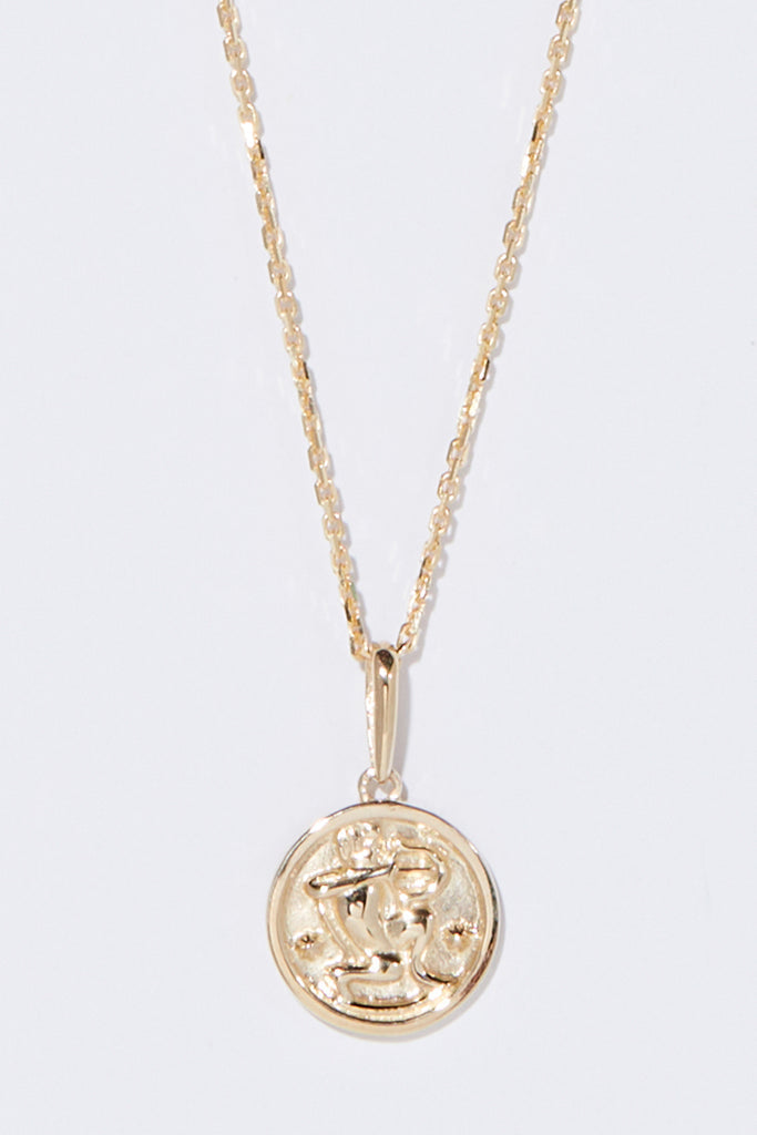 Pendentif Astro Lisse "Sagittaire" - Or Jaune 375/1000
