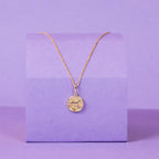 Pendentif Astro Lisse "Capricorne" - Or Jaune 375/1000