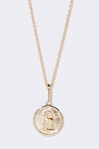 Pendentif Astro Lisse "Capricorne" - Or Jaune 375/1000