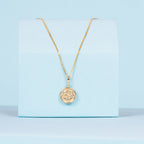 Pendentif Astro Lisse "Poissons" - Or Jaune 375/1000
