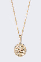 Pendentif Astro Lisse "Poissons" - Or Jaune 375/1000