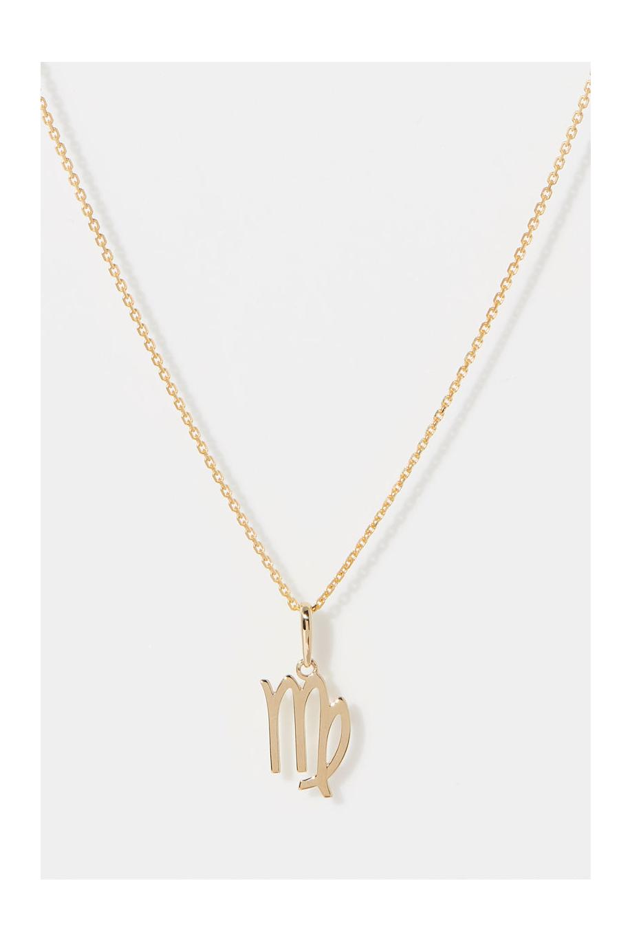 Pendentif Astrologique "Vierge" Or Jaune 375/1000