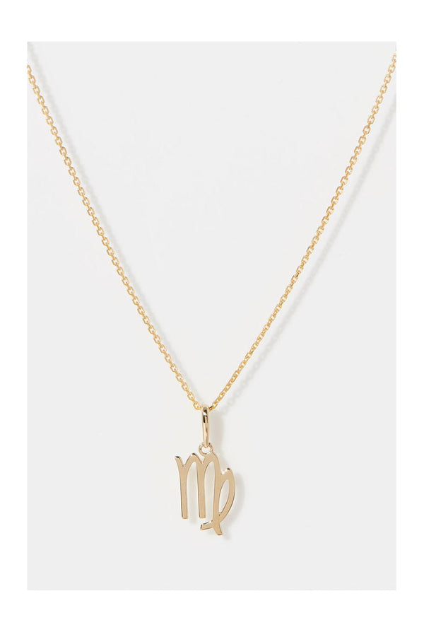 Pendentif Astrologique "Vierge" Or Jaune 375/1000