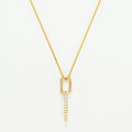 By Colette - Pendentif Alexia - Or Jaune Et Zirconium