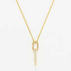 By Colette - Pendentif Alexia - Or Jaune Et Zirconium
