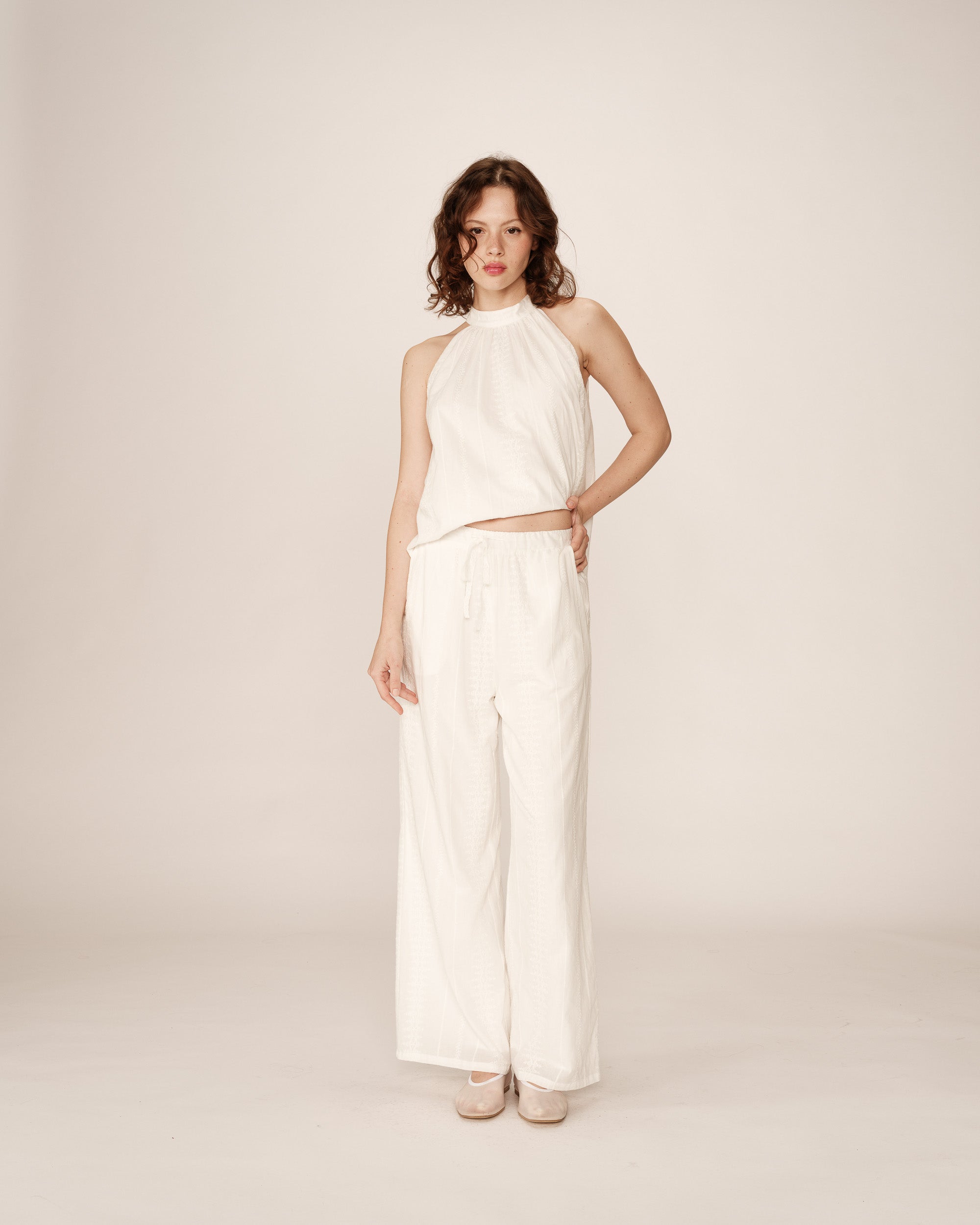 Pantalon Piccoli - Ecru