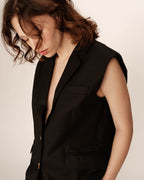 Gilet Pietro - Noir