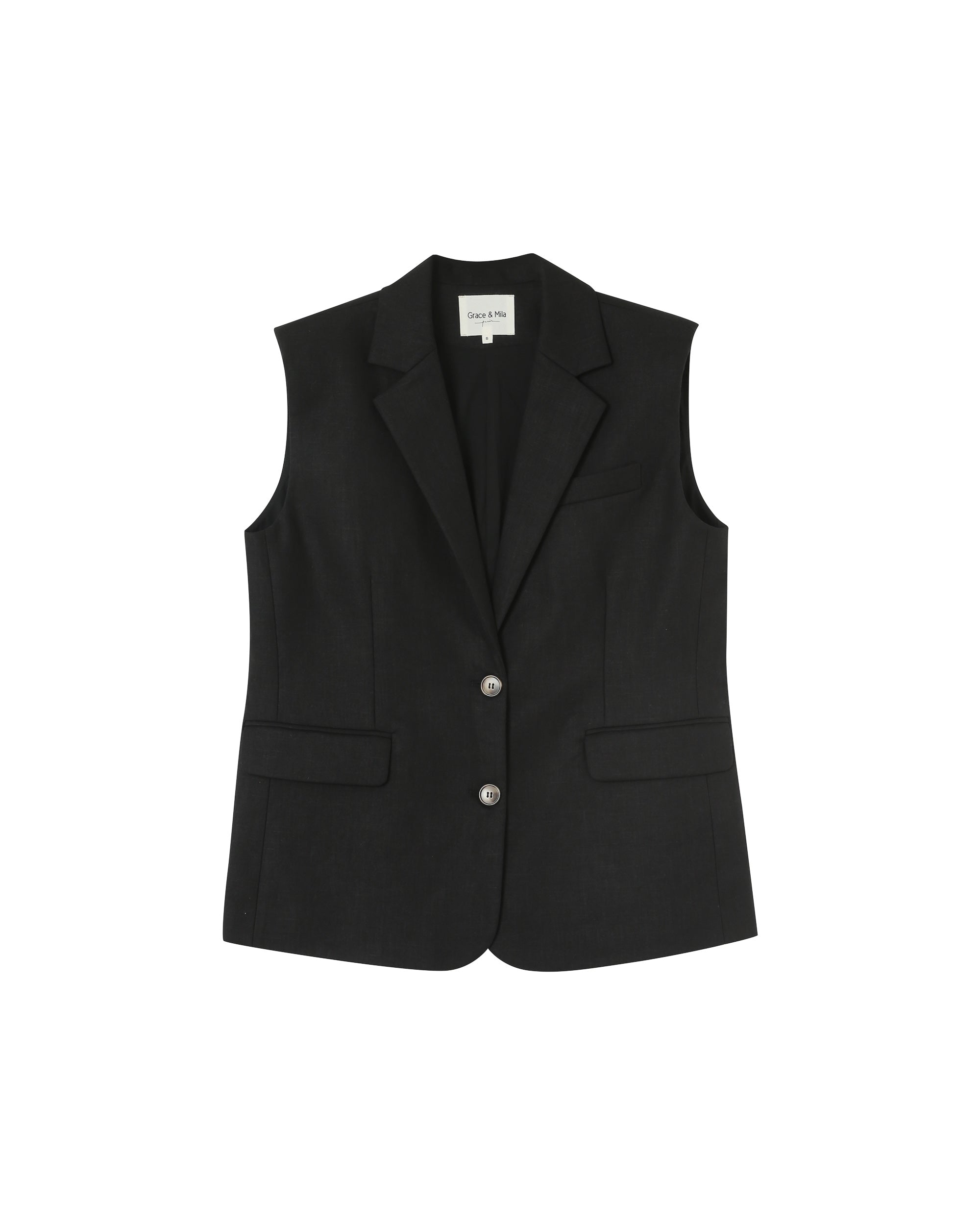 Gilet Pietro - Noir