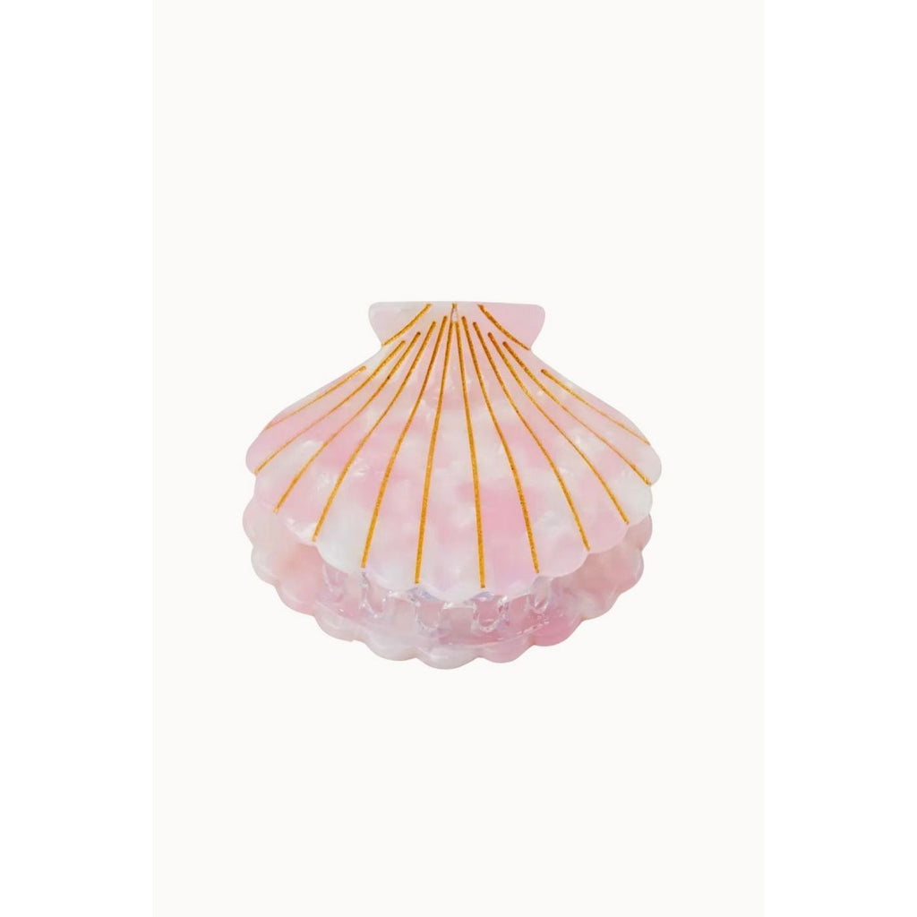 Pince À Cheveux Shell Rose - Rose
