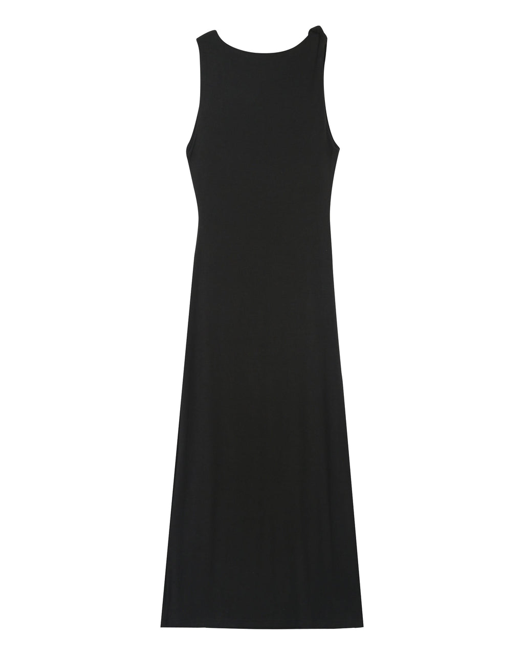 Robe Longue Pistache - Noir