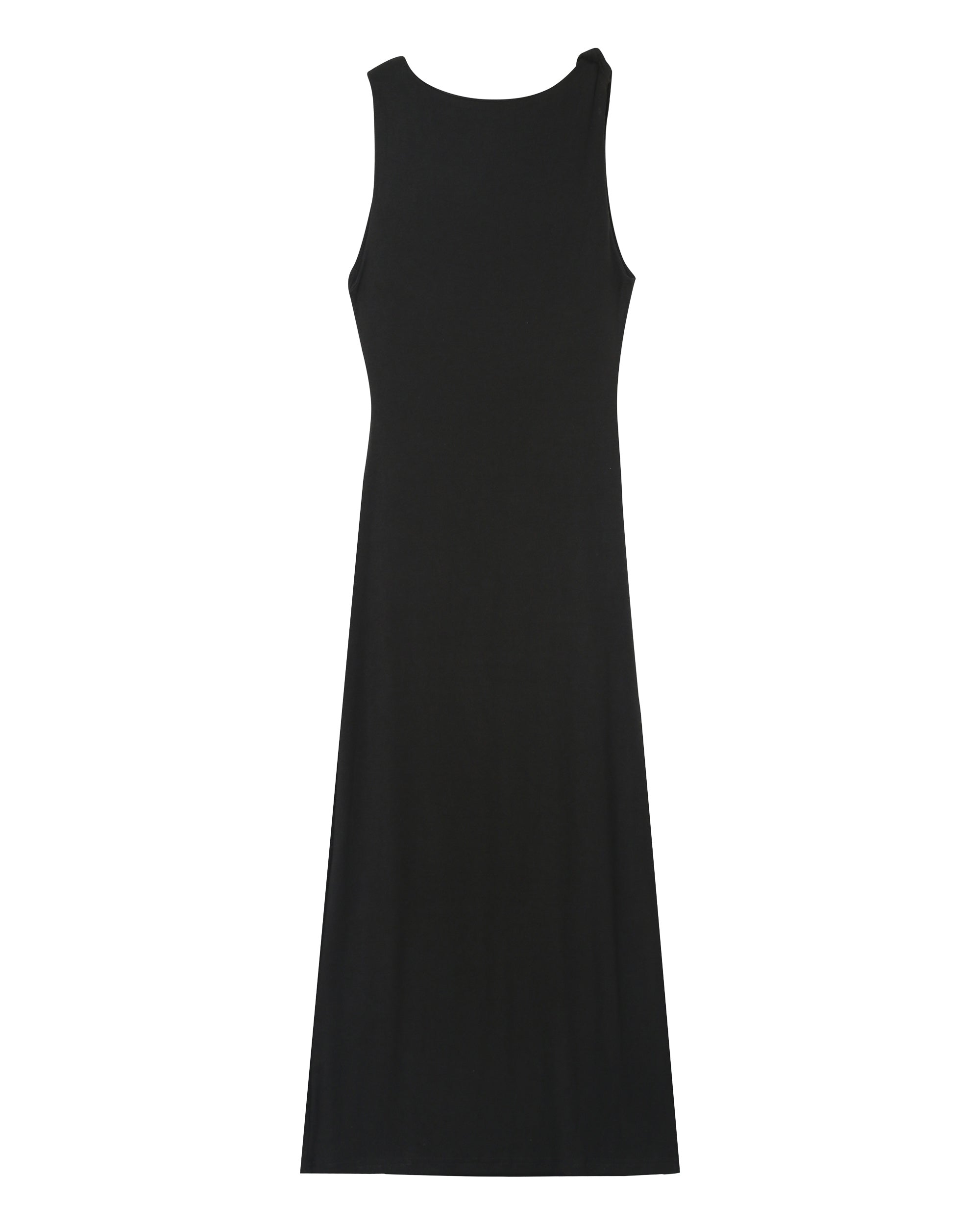 Robe Longue Pistache - Noir