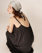 Robe Longue Pivoine - Anthracite