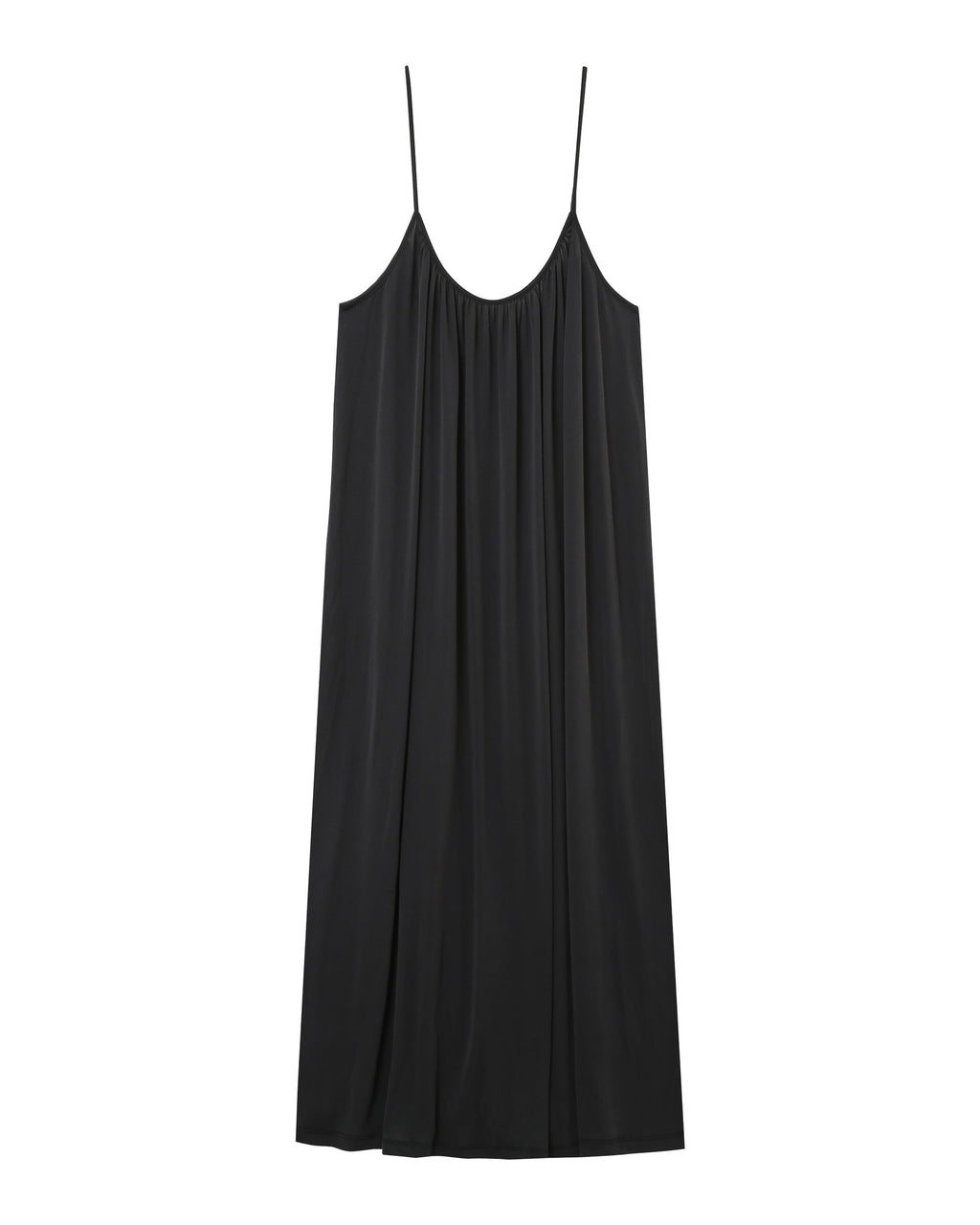 Robe Longue Pivoine - Anthracite