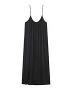 Robe Longue Pivoine - Anthracite