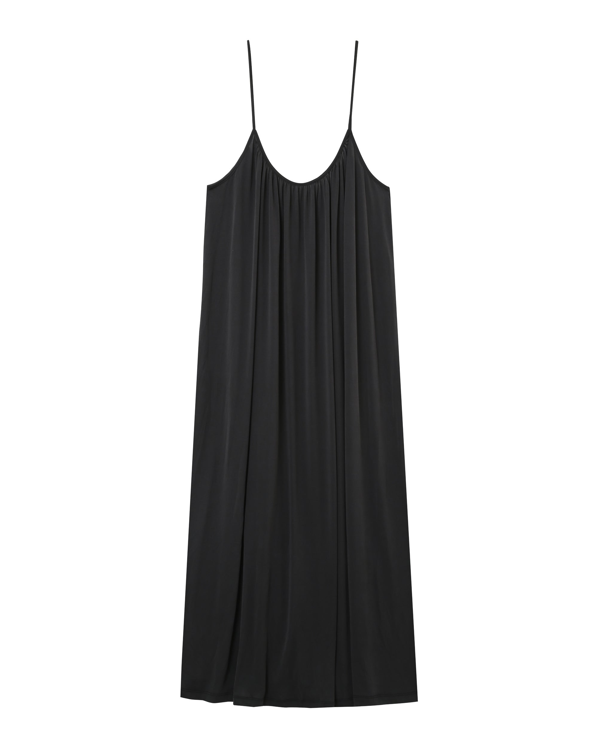 Robe Longue Pivoine - Anthracite