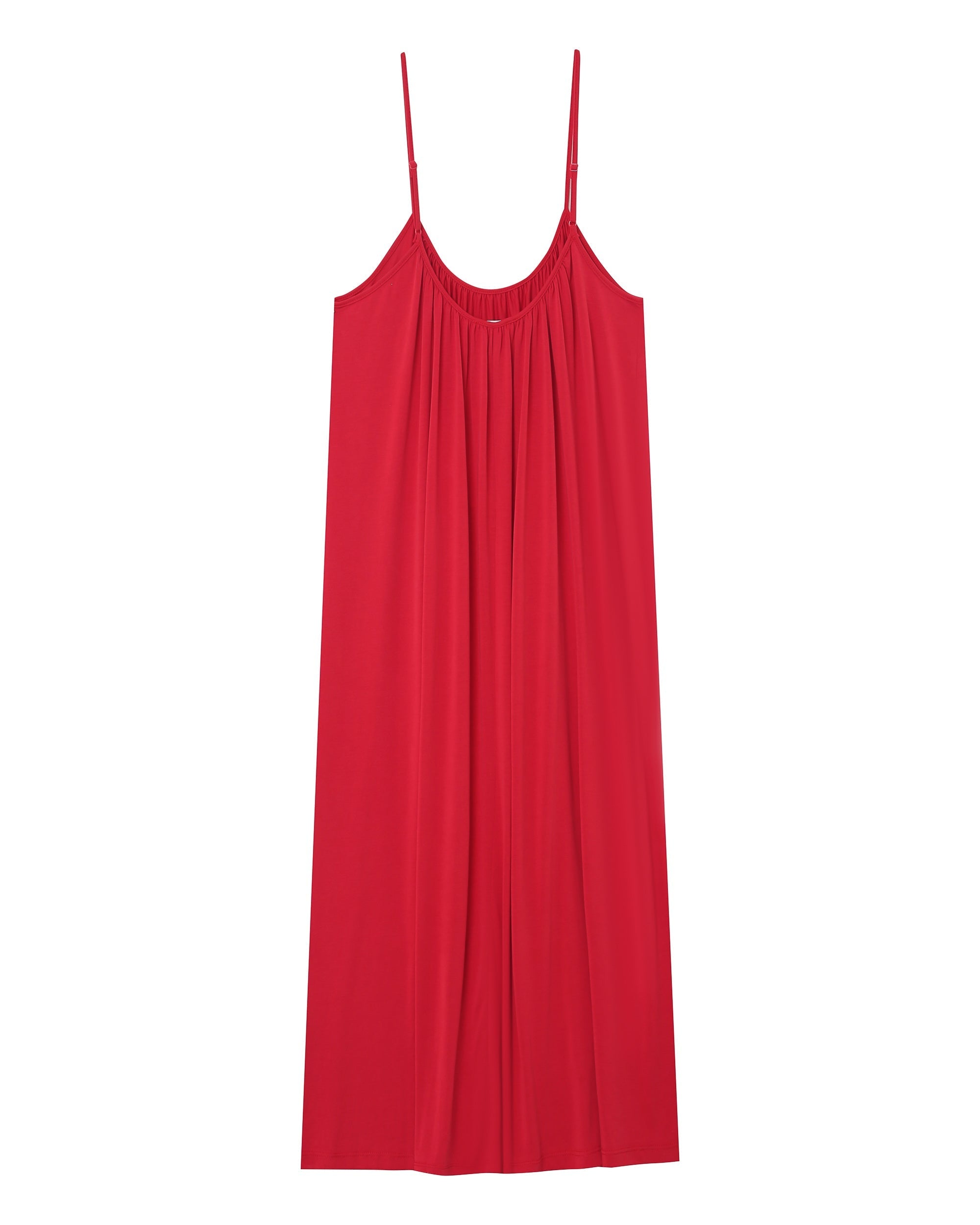 Robe Longue Pivoine - Framboise