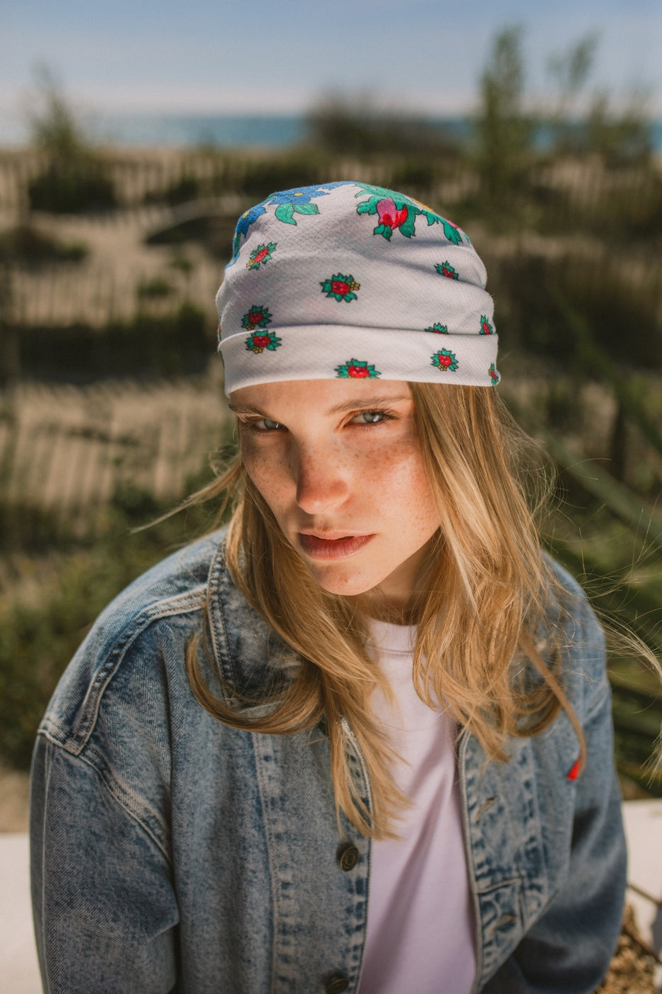 Foulard Pivonka - Blanc