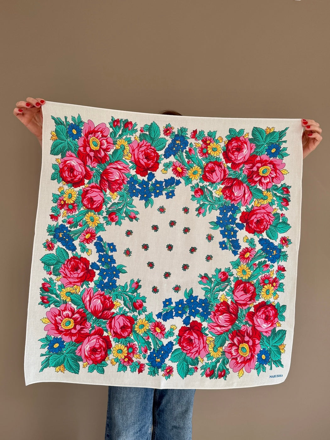 Foulard Pivonka - Blanc