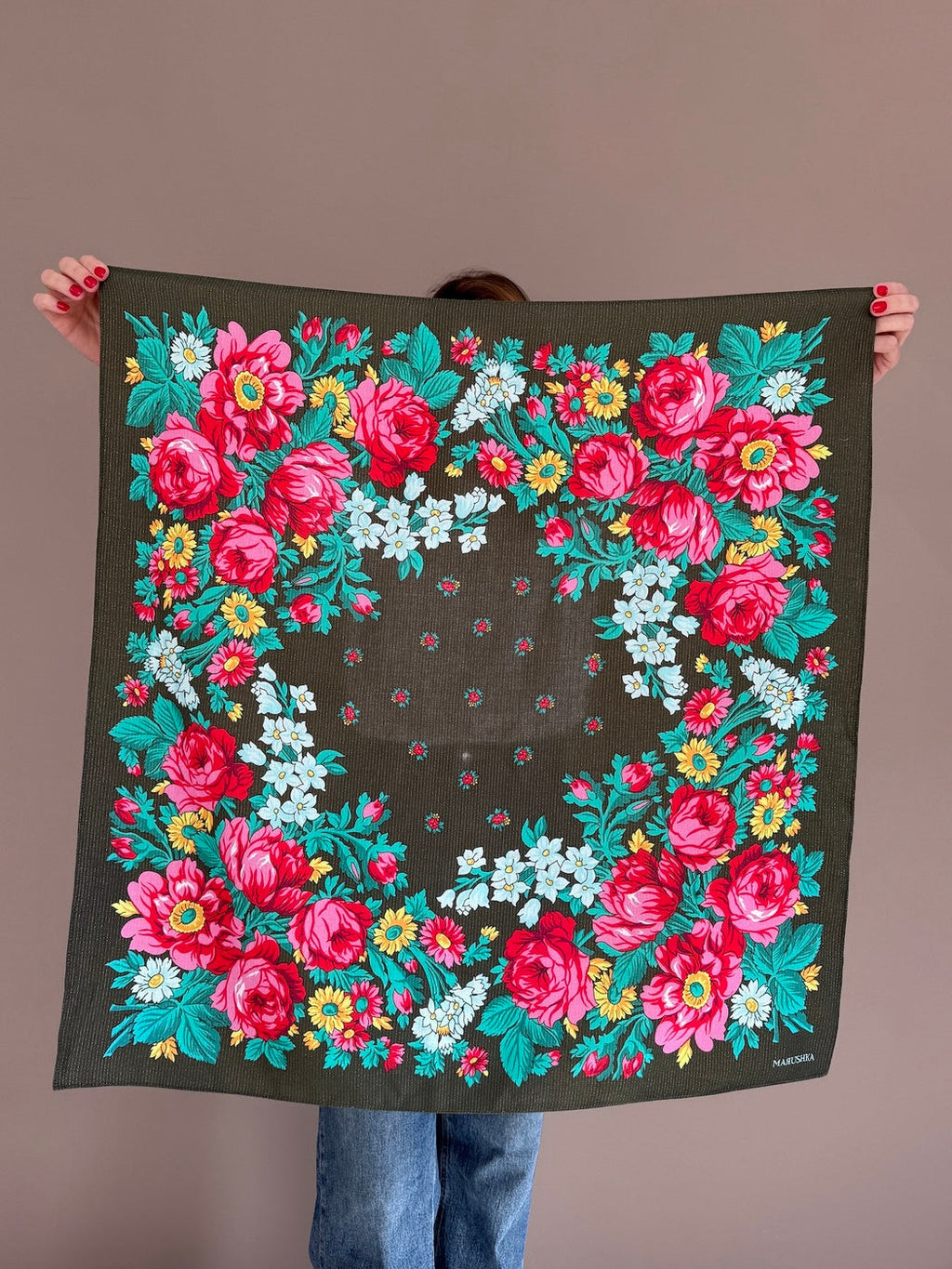 Foulard Pivonka - Kaki