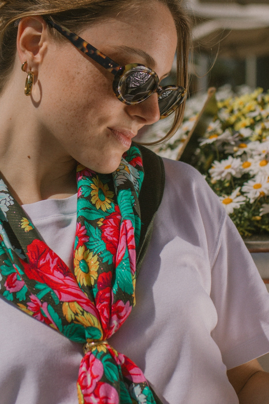 Foulard Pivonka - Kaki