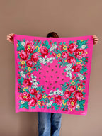 Foulard Pivonka - Rose