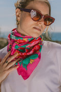 Foulard Pivonka - Rose