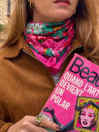 Foulard Pivonka - Rose