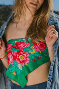 Foulard Pivonka - Vert