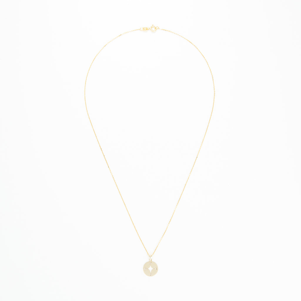 Pendentif "Boussole" - Or Jaune 375/1000