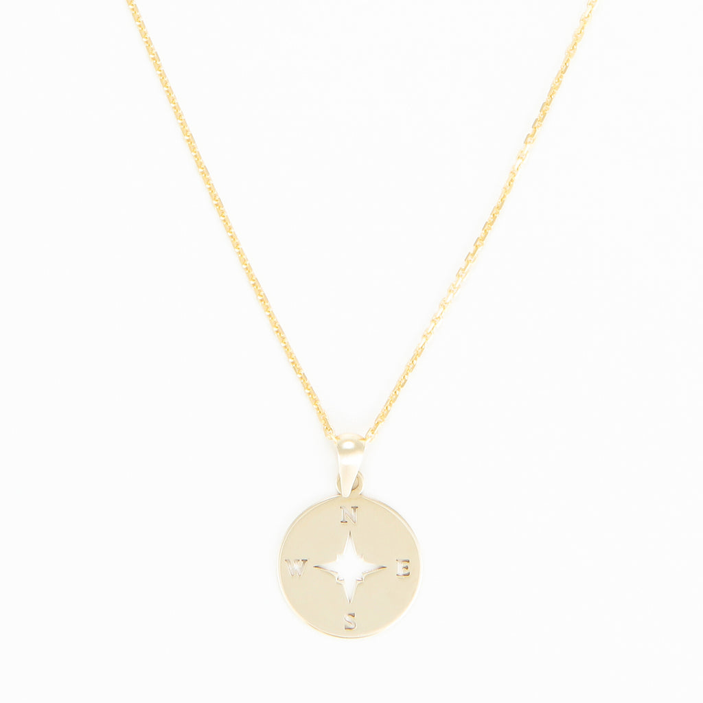 Pendentif "Boussole" - Or Jaune 375/1000