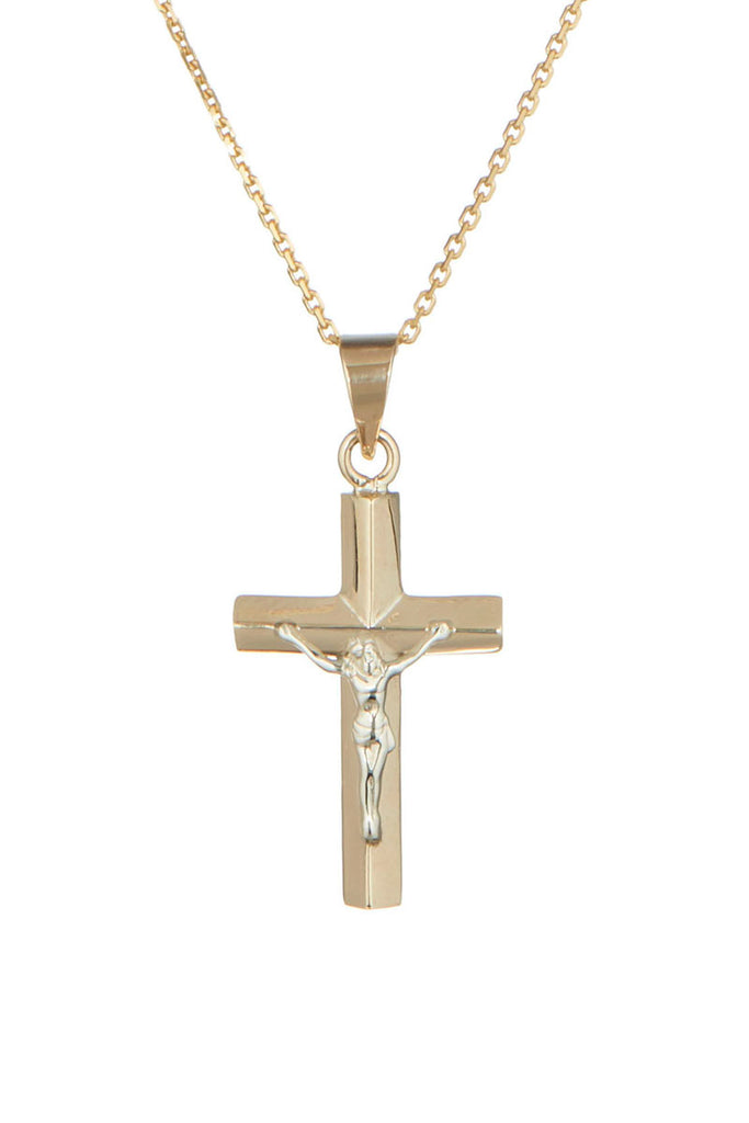 Pendentif "Croix De Jésus" - Or Jaune - Or Jaune