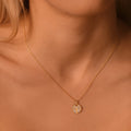 Pendentif "Arbre De Vie" Or Jaune 375/1000 Et Nacre
