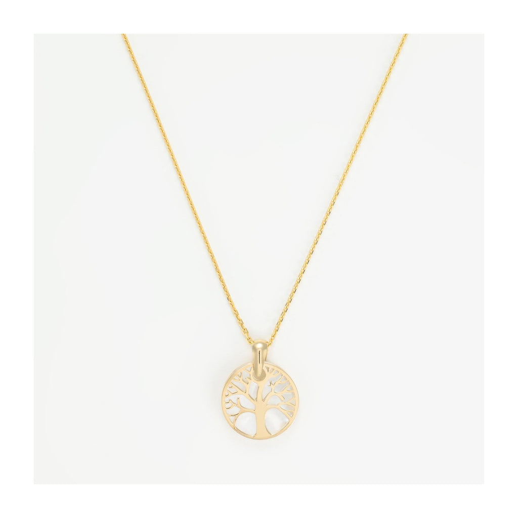 Pendentif "Arbre De Vie" Or Jaune 375/1000 Et Nacre