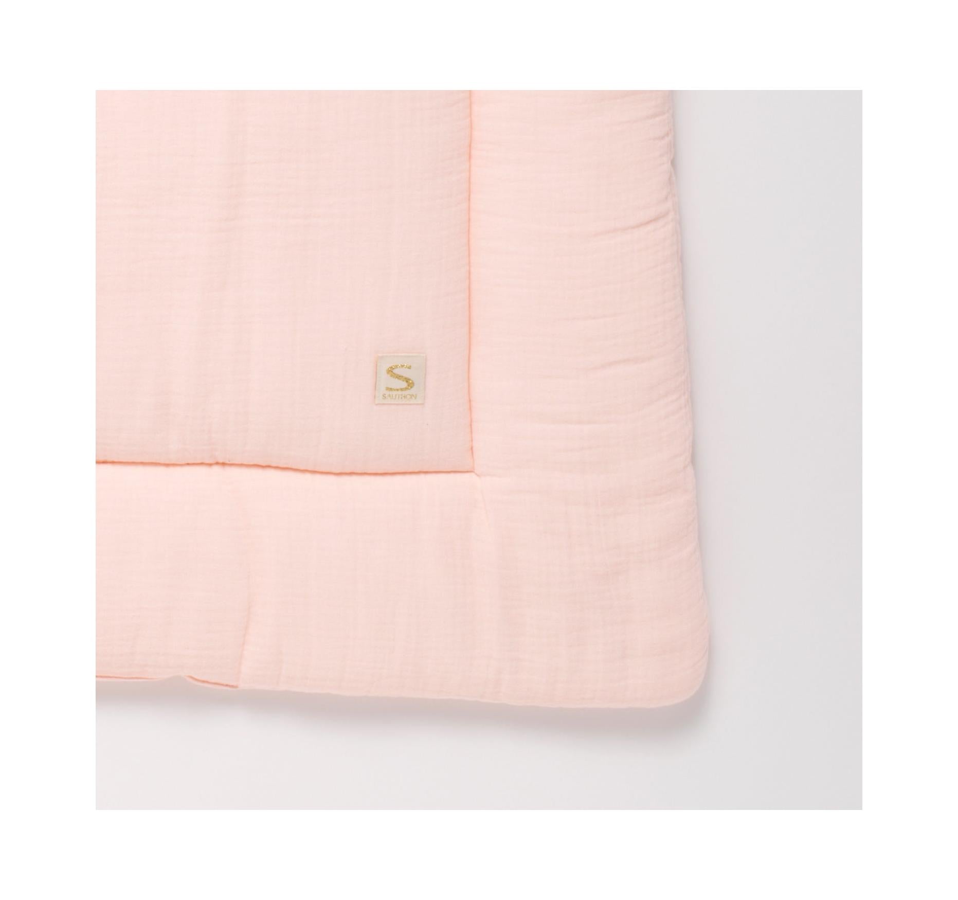 Grand Tapis De Jeu En Double Gaze De Coton