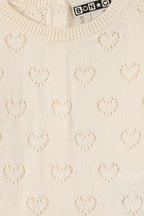 Ensemble - Coeur Naissance Bébé Coton Et Cachemire
