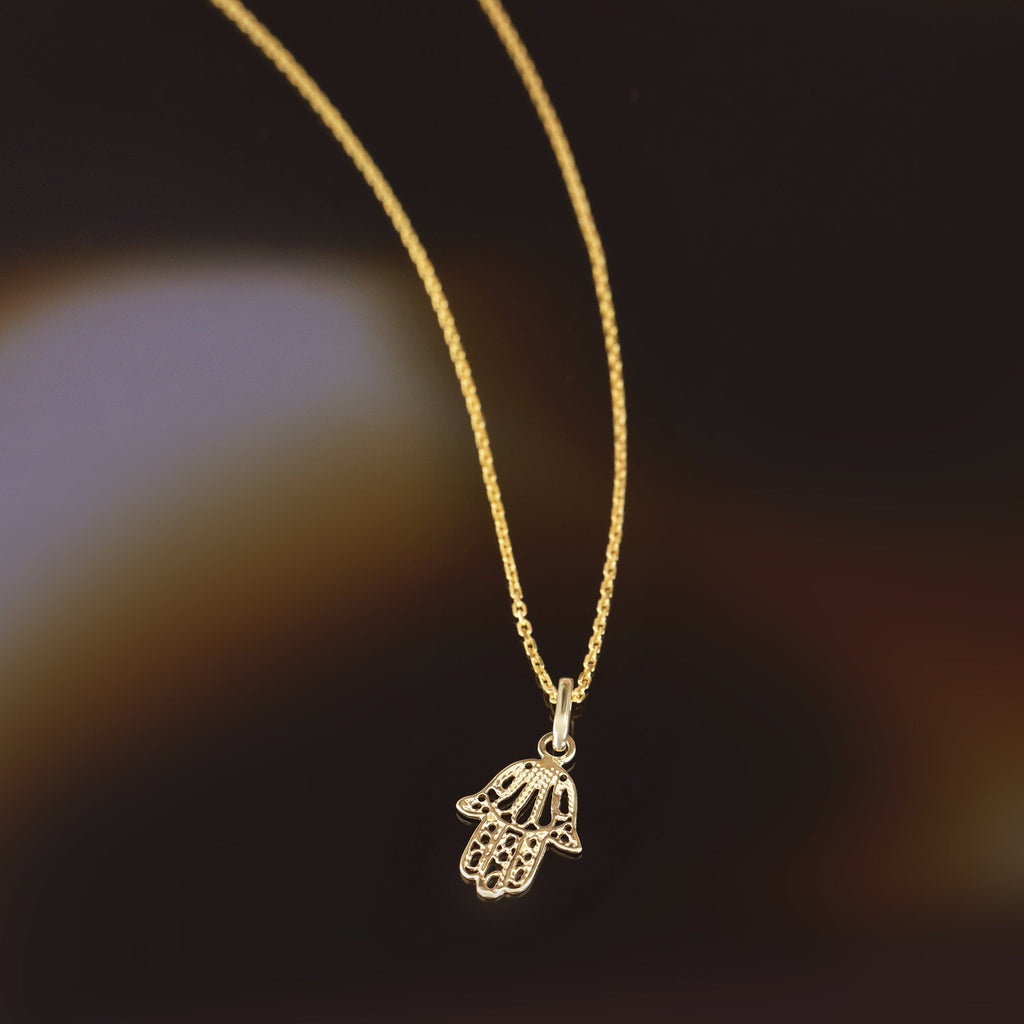 Pendentif "Jolie Main De Fatma " Or Jaune 375 /1000