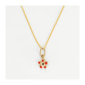 Pendentif " Floris " Or Jaune 375 /1000