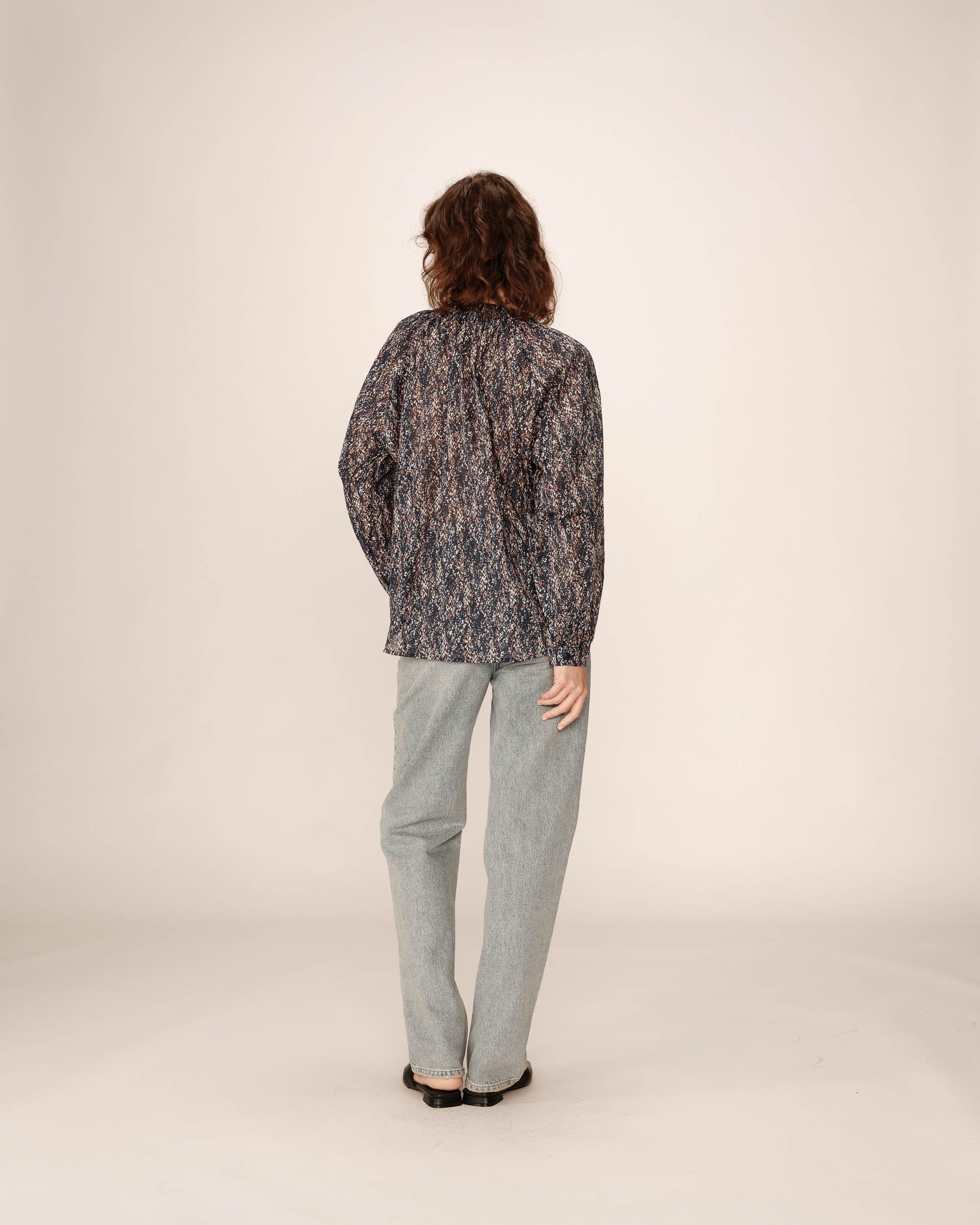 Blouse Platane - Marine