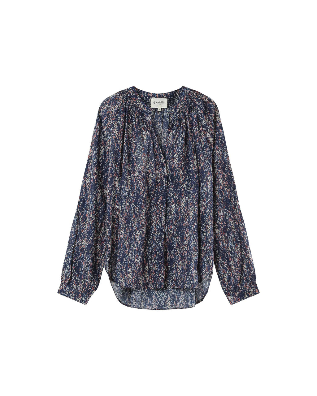Blouse Platane - Marine